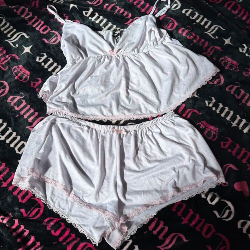 Y2K Playboy Pajama Set size XL